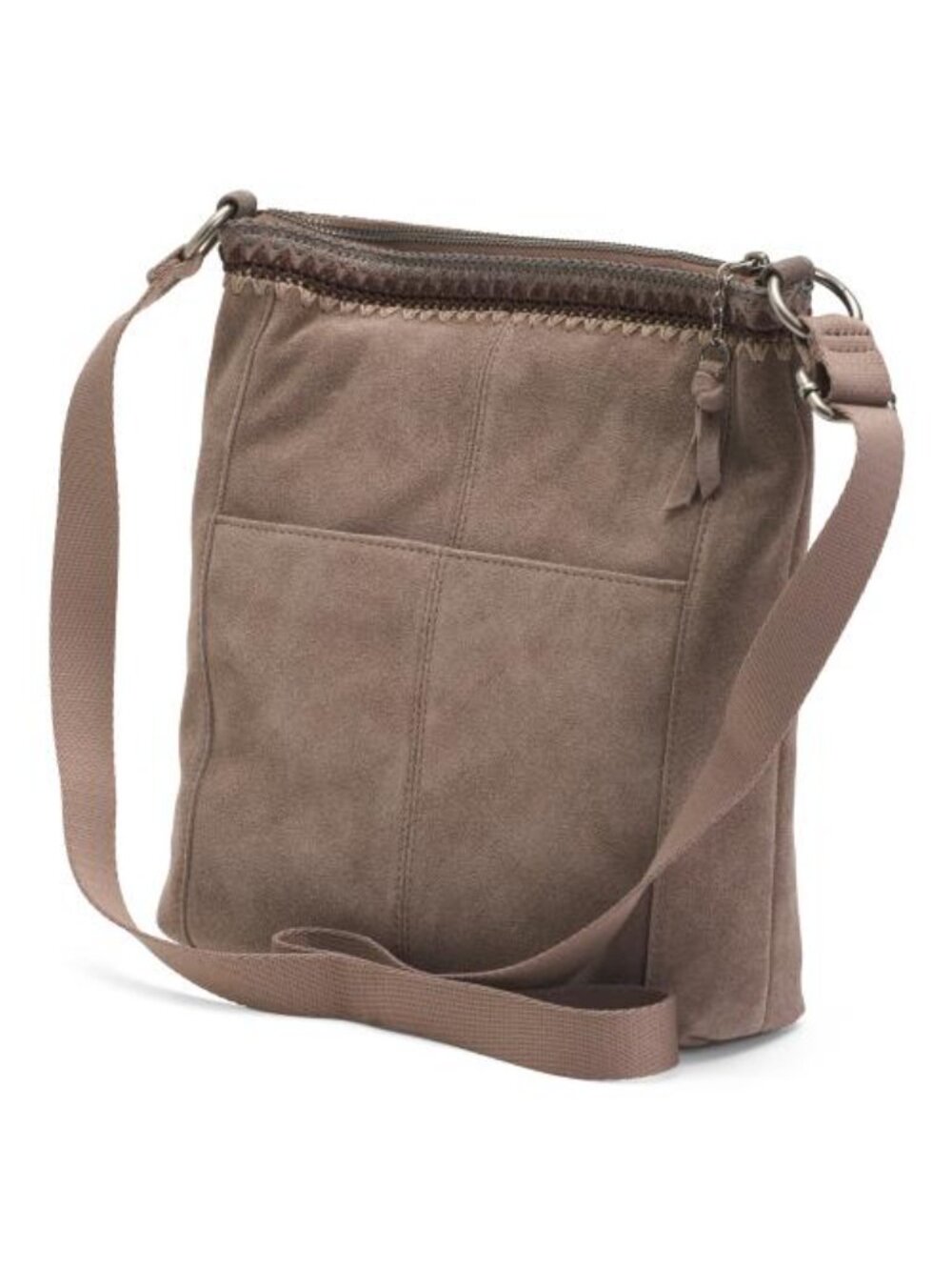 THE SAK Suede Lucia Crossbody With Blanket Stitch - Picture 4 of 5